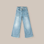 Pantalón Ancho Azul