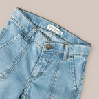 Pantalón Ancho Azul