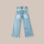 Pantalón Ancho Azul