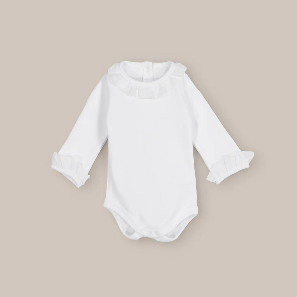 Body Manga Larga Cuello Colores