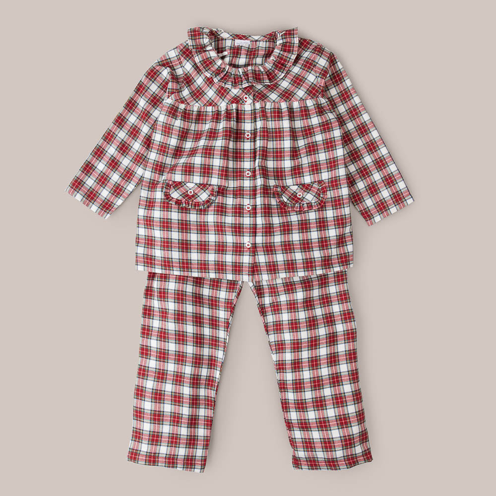 Pijama Niña a cuadros