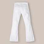 Pantalón Vaquero Niña Blanco