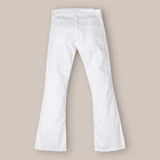 Pantalón Vaquero Niña Blanco