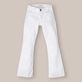 Pantalón Vaquero Niña Blanco