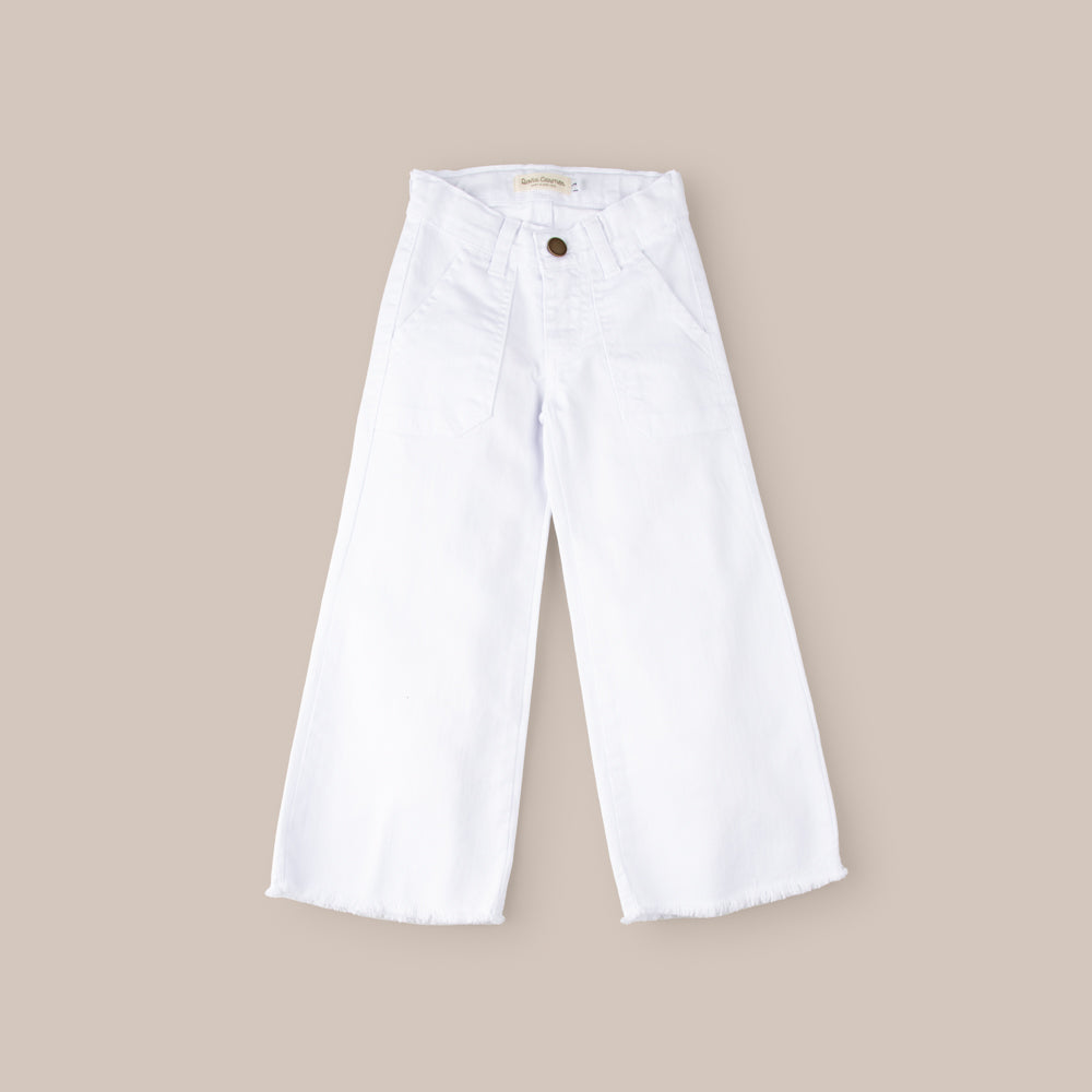 Pantalón Ancho Blanco