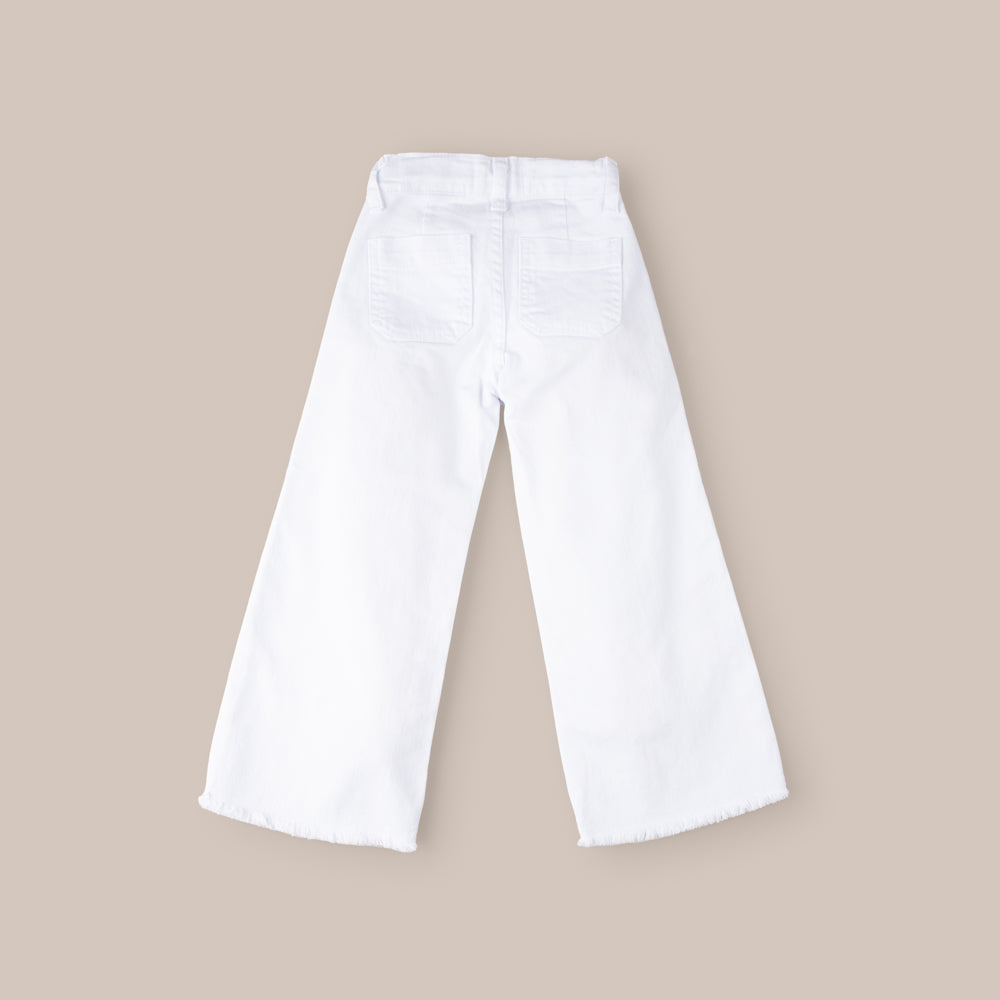 Pantalón Ancho Blanco