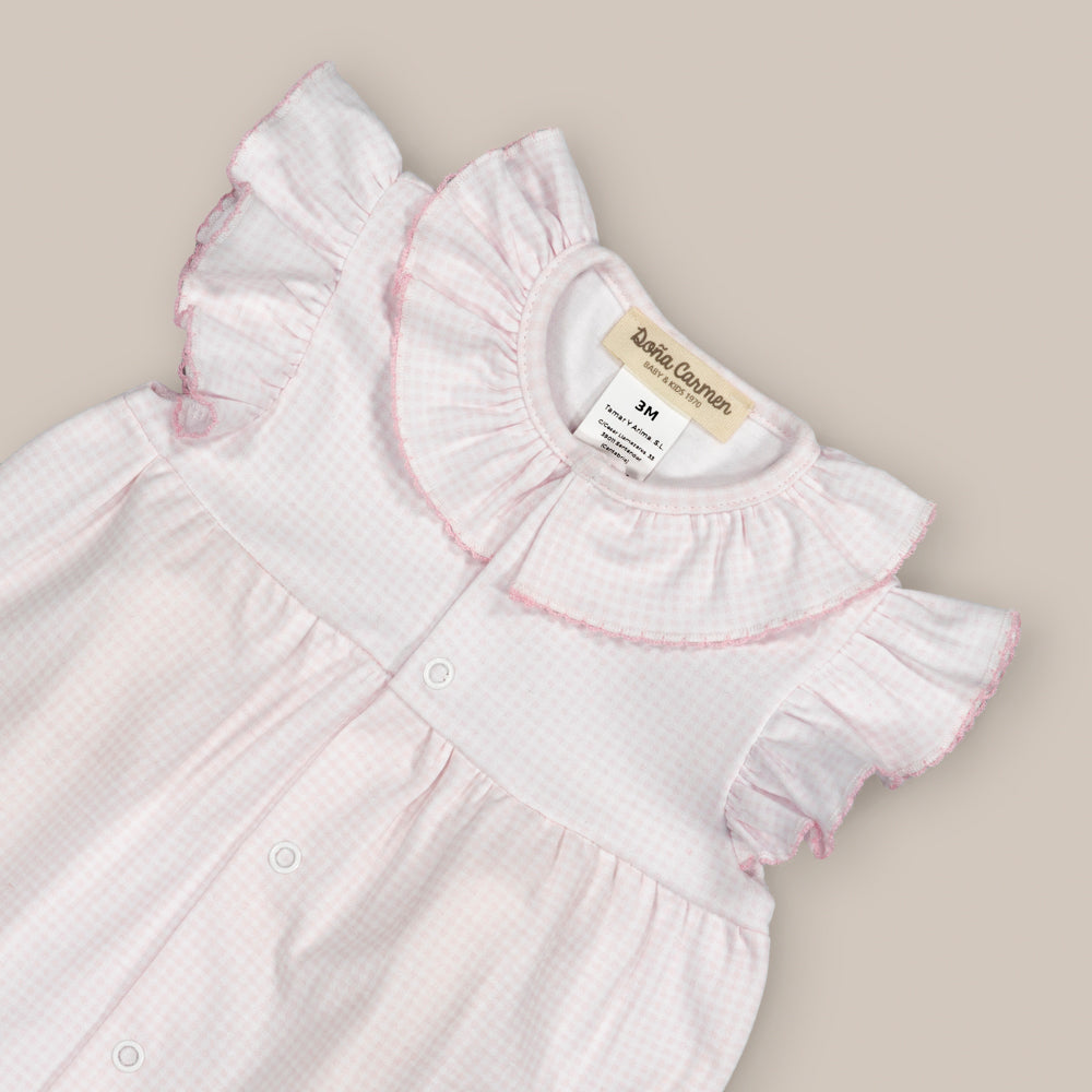 Pijama Corto Vichy niña