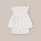 Pijama Corto Algodón Vichy Niña