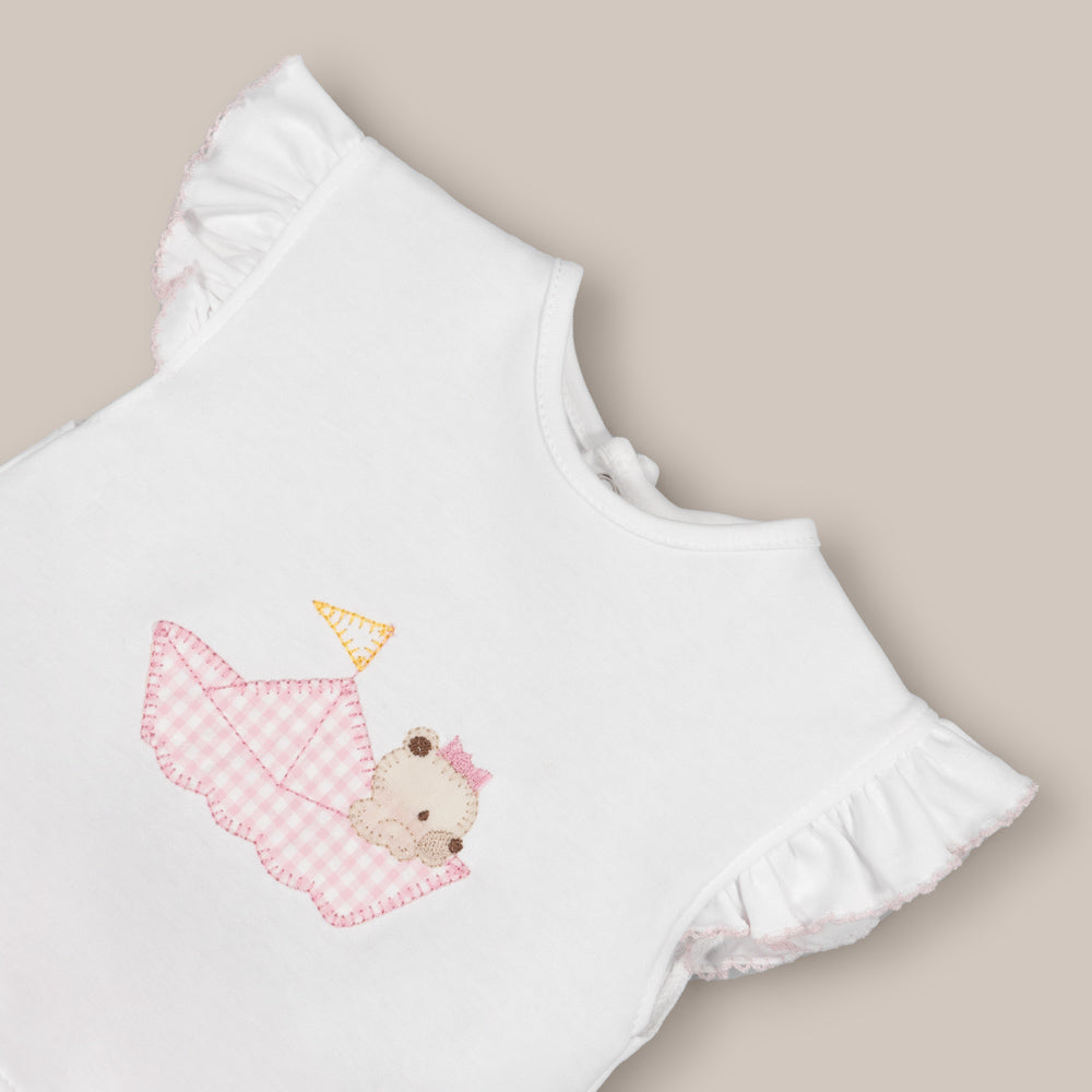 Conjunto Barco de Papel Niña