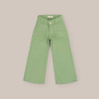 Pantalón vaquero niña desflecado