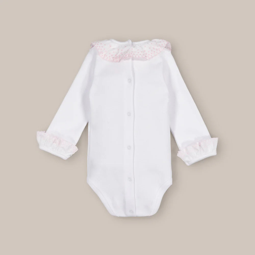 Body Manga Larga Cuello Colores
