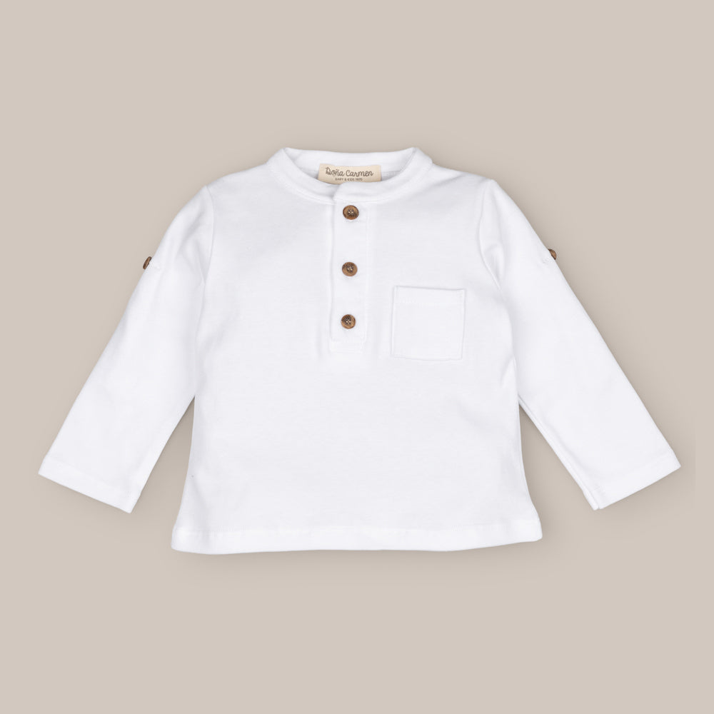 Polo Niño Algodón Mao