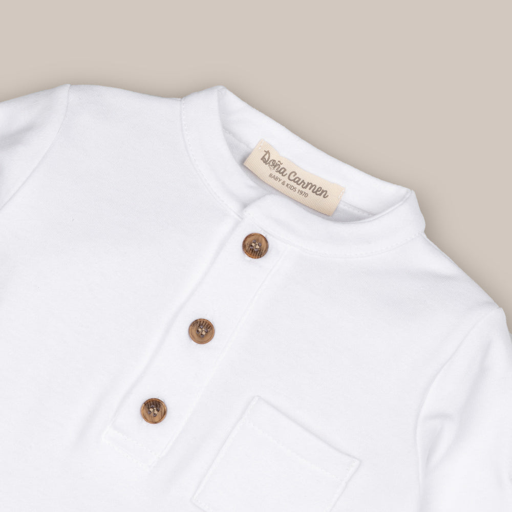 Polo Niño Algodón Mao